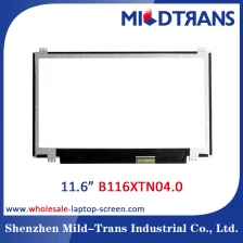 中国 11.6“AUO WLED背光的笔记本电脑TFT LCD B116XTN04.0 1366×768 cd / m2的200℃/ R 400：1 制造商