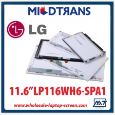 Chine 11.6 "LG Display rétroéclairage WLED portable TFT LCD LP116WH6-SPA1 1366 × 768 cd / m2 300 C / R 800: 1 fabricant
