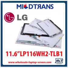 China 11,6 "LG Display WLED-Hintergrundbeleuchtung LED-Panel Notebook LP116WH2-TLB1 1366 × 768 cd / m2 C / R Hersteller