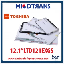 China 12.1 "TOSHIBA CCFL Hintergrundbeleuchtung Notebook PC LCD-Bildschirm LTD121EXGS 1280 × 768 cd / m2 200 C / R 300: 1 Hersteller