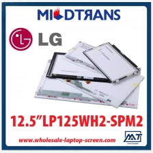 Çin 12.5 "LG Display WLED arka aydınlatma dizüstü LED panel LP125WH2-SPM2 1366 × 768 cd / m2 300 ° C / R 500: 1 üretici firma