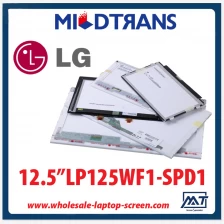 China 12,5 "LG Display WLED-Hintergrundbeleuchtung LED-Bildschirm Notebooks LP125WF1-SPD2 1920 × 1080 cd / m2 C / R Hersteller