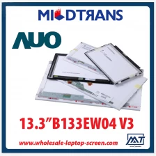China 13.3 "AUO WLED backlight laptop painel de LED B133EW04 V3 1280 × 800 cd / m2 275 C / R 600: 1 fabricante