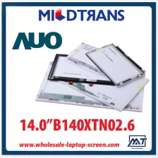 China 14.0" AUO WLED backlight laptops LED panel B140XTN02.6 1366×768 cd/m2 200 C/R 400:1 	B140XTN02.6 manufacturer