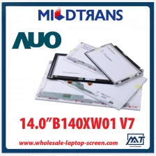 China 14.0" AUO WLED backlight notebook LED display B140XW01 V7 1366×768 cd/m2   C/R   manufacturer