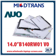 China 14.0" AUO WLED backlight notebook TFT LCD B140RW01 V0 1600×900 cd/m2 250 C/R 500:1  manufacturer