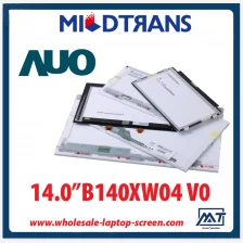 China 14.0 "notebook backlight AUO WLED TFT LCD B140XW04 V0 1366 × 768 cd / m2 a 200 C / R 500: 1 fabricante