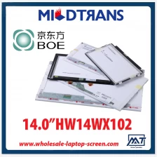 China 14.0 "BOE WLED backlight laptop TFT LCD HW14WX102 1366 × 768 fabricante
