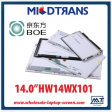 China 14.0 "notebook backlight BOE WLED computador pessoal painel de LED HW14WX101 1366 × 768 fabricante