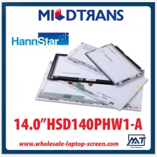 China 14.0" HannStar WLED backlight notebook pc LED screen HSD140PHW1-A 1366×768 cd/m2 220 C/R 500:1  manufacturer