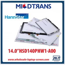 China 14.0 "Hannstar WLED-Backlight Notebook-Personalcomputers LED-Bildschirm HSD140PHW1-A00 1366 × 768 cd / m2 220 C / R 500: 1 Hersteller