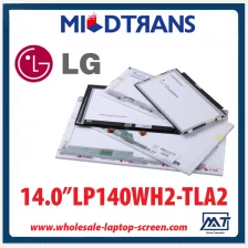China 14,0 "LG Display WLED-Backlight-Notebooks TFT LCD LP140WH2-TLA2 1366 × 768 cd / m2 200 C / R 500: 1 Hersteller