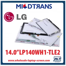 China 14.0 "Display WLED notebook backlight painel de LED LG LP140WH1-TLE2 1366 × 768 fabricante