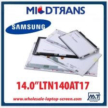 China 14,0 "SAMSUNG WLED backlight laptop LED LTN140AT17 1366 × 768 cd / m2 C / R fabricante
