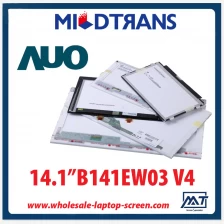 Çin 14.1 "AUO CCFL arka dizüstü bilgisayar LCD ekran B141EW03 V4 1280 × 800 cd / m2 185 ° C / R 300: 1 üretici firma