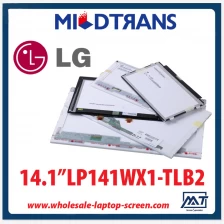 China 14.1 "LG Display CCFL laptops iluminação do ecrã LCD LP141WX1-TLB2 1280 × 800 cd / m2 170 C / R 300: 1 fabricante