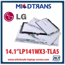 China 14,1 "LG Display CCFL Hintergrundbeleuchtung Notebook-TFT-LCD-LP141WX3 TLA5 1280 × 800 cd / m2 185 C / R 300: 1 Hersteller