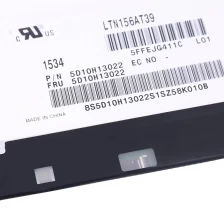 Çin 15.6 inç 1366 * 768 40 pin LVDS parlama kalın LTN156AT39-H01 dizüstü ekran üretici firma