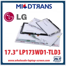 China 17.3 "LG Display WLED notebook pc backlight LED LP173WD1-TLD3 1600 × 900 cd / m2 a 200 C / R 400: 1 fabricante