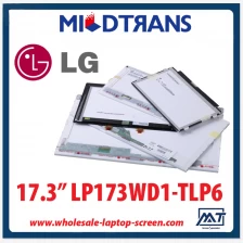 China 17.3 "LG Display WLED notebook pc backlight LED tela LP173WD1-TLP6 1600 × 900 cd / m2 220 C / R 300: 1 fabricante