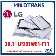 China 20.1 "LG Apresentação de CCFL notebook LCD LP201WE1-F11 1.680 × 1.050 cd / m2 a 300 C / R 600: 1 fabricante