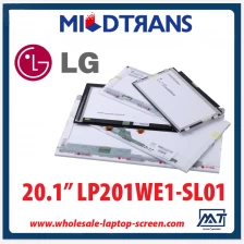 China 20.1 "LG Display CCFL Hintergrundbeleuchtung LCD-Display Notebook LP201WE1-SL01 1680 × 1050 cd / m2 320 C / R 600: 1 Hersteller