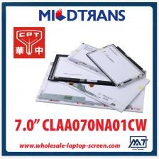 China 7.0" CPT WLED backlight laptops TFT LCD CLAA070NA01CW 1024×600 cd/m2 350 C/R 400:1  manufacturer