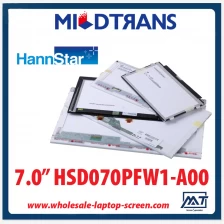 China 7.0" HannStar WLED backlight laptop LED screen HSD070PFW1-A00 1024×600 cd/m2 450 C/R 800:1  manufacturer