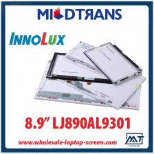 中国 8.9" Innolux WLED backlight laptop LED panel LJ890AL9301 1024×600 cd/m2 200 C/R 400:1  制造商