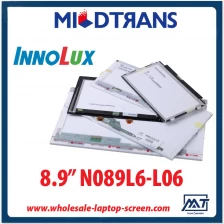 China 8.9 "Innolux WLED computador notebook backlight TFT LCD N089L6-L06 1024 × 600 cd / m2 a 200 C / R 400: 1 fabricante