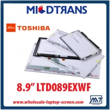 Çin 8.9 "TOSHIBA WLED arka aydınlatma dizüstü LED ekran LTD089EXWF 1280 × 768 cd / m2 C / R 140: 1 üretici firma