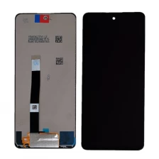 porcelana Montaje digitalizador de la pantalla LCD del teléfono móvil del precio de fábrica con el marco para LG Q92 LCD Black fabricante