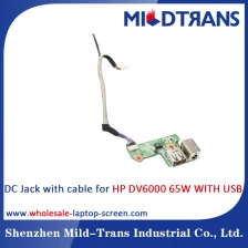 Chine HP DV6000 portable DC Jack fabricant