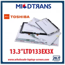 China Laptop-Teile Großhandel 13.3 "TOSHIBA CCFL Hintergrundbeleuchtung Notebook-Computer LCD-Display LTD133EX3X Hersteller