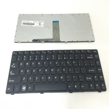 porcelana New Original Keyboard for Lenovo G480 US Backlit Black English Laptop Notebook Keyboard fabricante