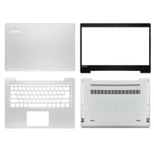 Çin Yeni Laptop için Üst Kılıf Lenovo IDEAAPAD 320S-14 320S-14IKB 320S-14isk LCD Arka Kapak / Ön Bezel / Palmrest / Alt Kılıf Beyaz üretici firma