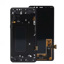 الصين OEM الهاتف المحمول الجمعية LCD لسامسونج A530 A8 2018 OLED شاشة تعمل باللمس استبدال محول الأرقام الصانع
