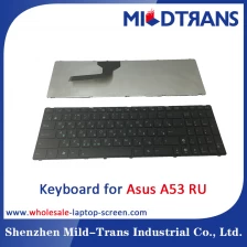 China RU Laptop Keyboard for Asus A53 manufacturer