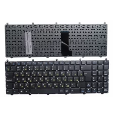 porcelana Teclado ruso para DNS CLEVO W650 W650SRH W655 W650SR W650SC R650SJ W6500 W650SJ W655SC W650SH MP-12N76SU-4301 RU Negro fabricante