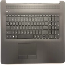 Китай Замена для HP Pavilion17by 17-by 17CA 17-CA 17Q-CS ноутбук верхний корпус Palmrest сенсорная панель с клавиатурой сборки L22750-001 6070B1308103 серый производителя