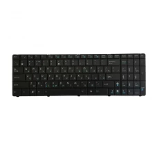 중국 러시아어 노트북 키보드 asus k50i k50c k50ab k50ad k50af k50in p50 p50ij ru 검정 제조업체