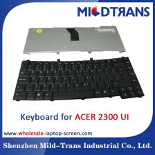 China UI Laptop Keyboard for ACER 2300 manufacturer
