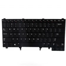 중국 Dell Latitude E5420 E5430 E6220 E6320 E6330 E6420 E6430 E6440 시리즈 노트북 블랙에 대한 백라이트가없는 미국 레이아웃 키보드 제조업체
