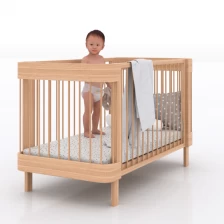 Chiny Adjustable Baby crib（large） producent