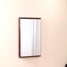 ประเทศจีน Bathroom Wall Hanging Mirror Storage Cabinet With Vanity Mirror Waterproof ผู้ผลิต
