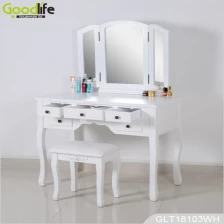 中国 Bedroom furniture modern makeup table makeup vanity table wholesale GLT18103 メーカー