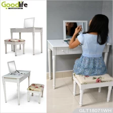 Cina Cina produttore di mobili a specchio specchiera in legno con gambe in massello produttore