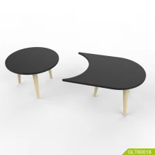 Chiny Chinese Leisure Simple Furniture Modern MDF Tea/Coffee table can be divided into two parts producent