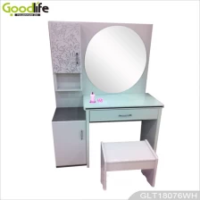 China Mobiliário chinês mesa de maquiagem de madeira com espelho GLT18076 fabricante