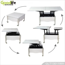 China Folding dining table coffee table wood space saving furniture fabricante
